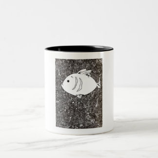 Caneca De Café Em Dois Tons Duvidoso