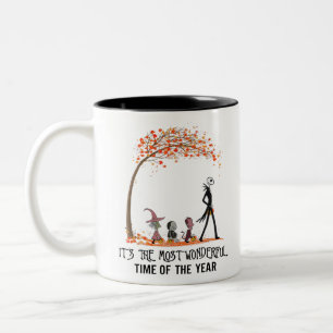 Caneca De Café Em Dois Tons É a época mais maravilhosa do presságio do ano