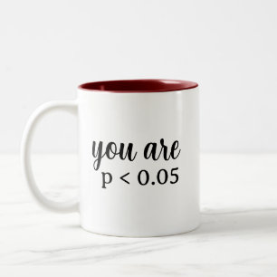 Caneca De Café Em Dois Tons É Estatisticamente Significativo P < 0,05