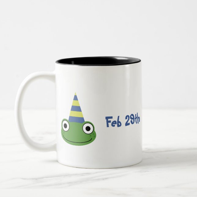 Caneca De Café Em Dois Tons É finalmente meu aniversário (Esquerda)