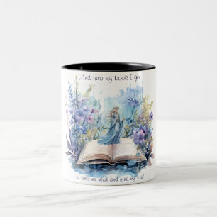 Caneca De Café Em Dois Tons E No Meu Livro Vou Ao Perder Da Minha Mente E Enco