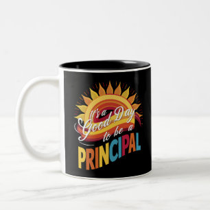 Caneca De Café Em Dois Tons É Um Bom Dia Para Ser Um Diretor De Volta às Aulas