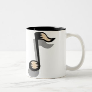 Caneca De Café Em Dois Tons É um D.J. Coisa!
