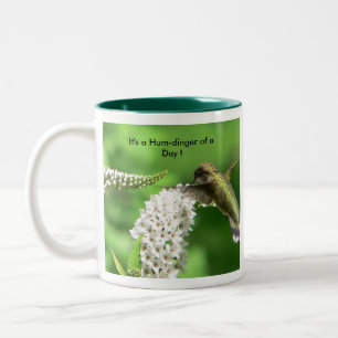 Caneca De Café Em Dois Tons É um Zumbido-dinger de um dia!