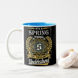 Caneca De Café Em Dois Tons É Uma Coisa da Primavera que Você Não Pode Entende