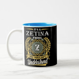 Caneca De Café Em Dois Tons É uma Coisa da Zetina que Você Não Entenderia