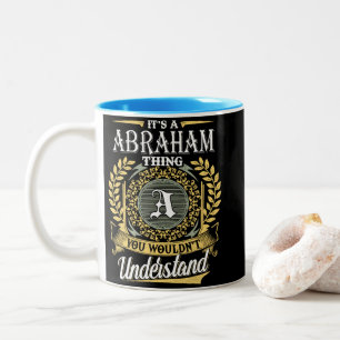 Caneca De Café Em Dois Tons É uma Coisa de Abraão que Você Não Pode Entender