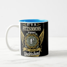 Caneca De Café Em Dois Tons É uma Coisa de Fitzsimmons que Você Não Pode Enten