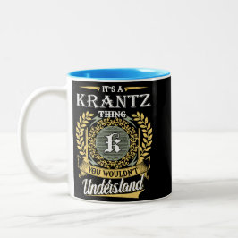 Caneca De Café Em Dois Tons É uma coisa de Krantz que você não entendia