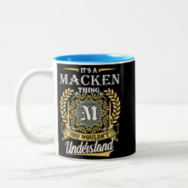 Caneca De Café Em Dois Tons É Uma Coisa de Macken Que Você Não Pode Entender
