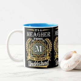 Caneca De Café Em Dois Tons É uma Coisa de Meagher que Você Não Pode Entender