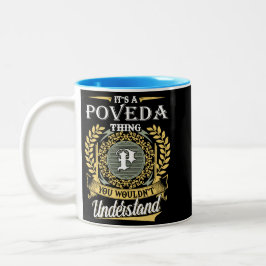 Caneca De Café Em Dois Tons É Uma Coisa De Poveda Que Você Não Pode Entender