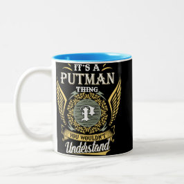 Caneca De Café Em Dois Tons É Uma Coisa de Putman Que Você Não Pode Entender