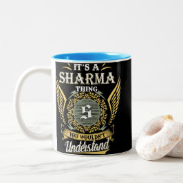 Caneca De Café Em Dois Tons É Uma Coisa De Sharma Que Você Não Pode Entender