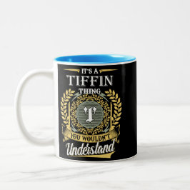 Caneca De Café Em Dois Tons É Uma Coisa De Tiffin Que Você Não Pode Entender