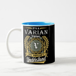 Caneca De Café Em Dois Tons É Uma Coisa de Varian Que Você Não Pode Entender