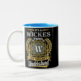 Caneca De Café Em Dois Tons É Uma Coisa de Wickes que Você Não Entenderia