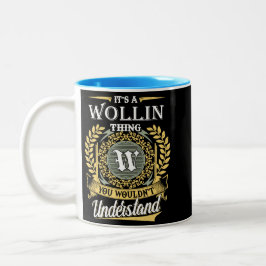 Caneca De Café Em Dois Tons É Uma Coisa de Wollin Que Você Não Pode Entender