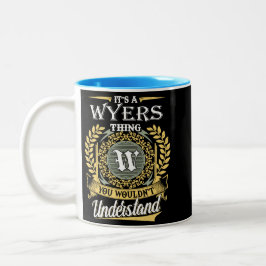 Caneca De Café Em Dois Tons É Uma Coisa de Wyers que Você Não Pode Entender