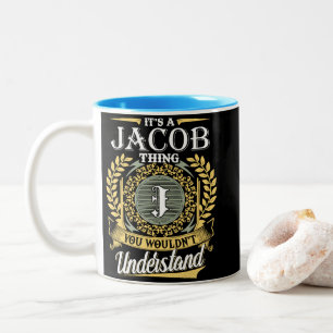 Caneca De Café Em Dois Tons É uma coisa do Jacob que não conseguias entender