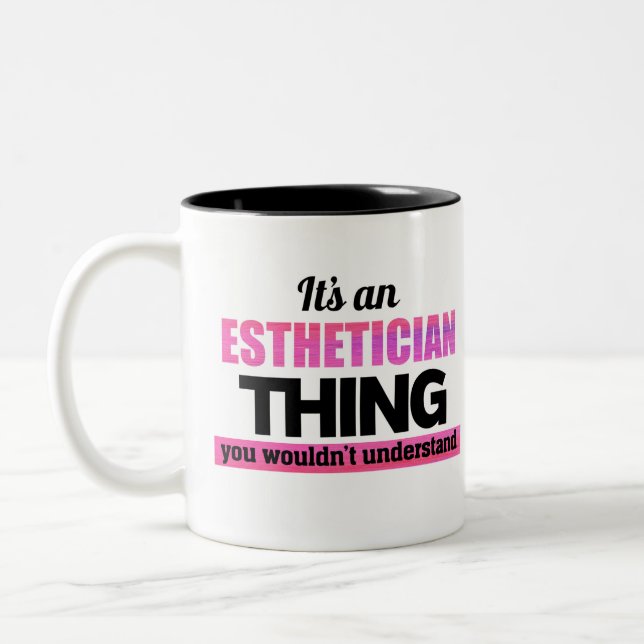 Caneca De Café Em Dois Tons É uma coisa esteticista que você não entenderia (Esquerda)