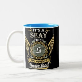 Caneca De Café Em Dois Tons É uma Coisa Seay que Você Não Pode Entender