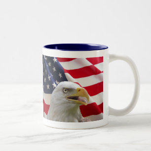 Caneca De Café Em Dois Tons Eagle Mug