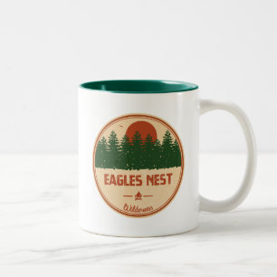 Caneca De Café Em Dois Tons Eagles Nest Wilderness Colorado