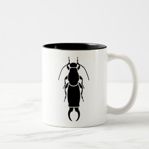 Caneca De Café Em Dois Tons Earwig