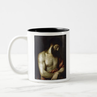 Caneca De Café Em Dois Tons Ecce Homo - Titian - 1547