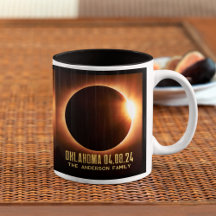 Eclipse Solar Total Oklahoma 2024 Personalizado