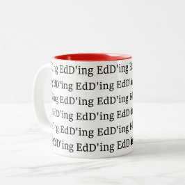 Caneca De Café Em Dois Tons EdD'ing