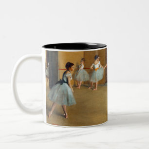 Caneca De Café Em Dois Tons Edgar Degas A Dança Foyer na Ópera