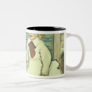 Caneca De Café Em Dois Tons Edgar Degas Comte Le PIC e seus filhos