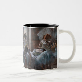 Caneca De Café Em Dois Tons Edgar Degas - Dançarinos