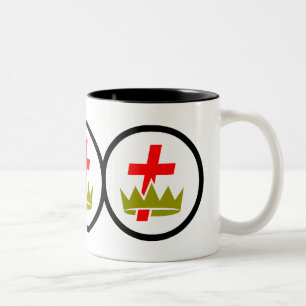 Caneca De Café Em Dois Tons Edição Rite de York