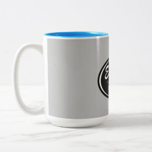 Caneca De Café Em Dois Tons Ed's Way Mug: 15oz