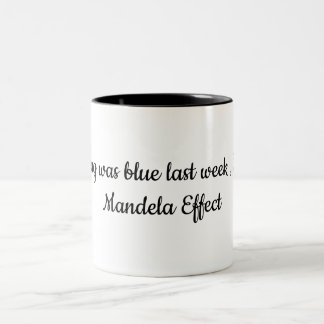 Caneca De Café Em Dois Tons Efeito Mandela Conspiração Viagem no Tempo paralel