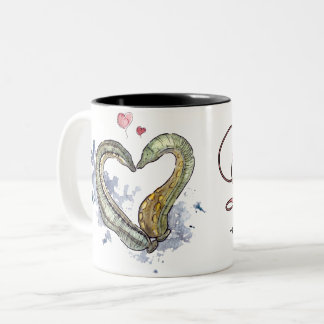 Caneca De Café Em Dois Tons Egelliebe a taça!