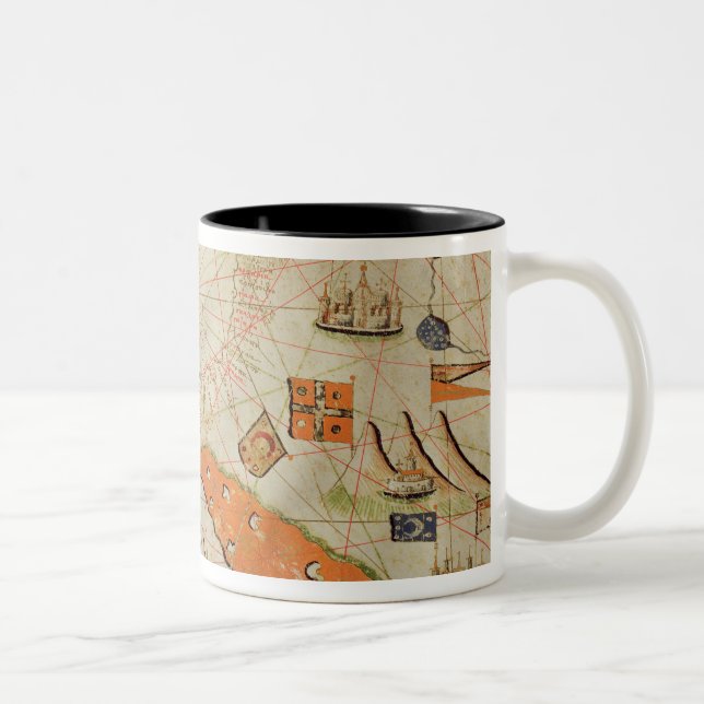 Caneca De Café Em Dois Tons Egipto e o Mar Vermelho (Direita)