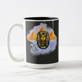 Caneca De Café Em Dois Tons egito