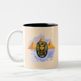 Caneca De Café Em Dois Tons egito