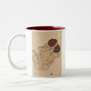 CANECA DE CAFÉ EM DOIS TONS EGON SCHIELE