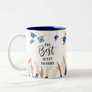 Caneca De Café Em Dois Tons Ela Acreditava Que Podia Personalizar A Co-Gradua