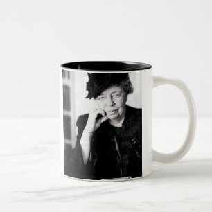 Caneca De Café Em Dois Tons Eleanor Roosevelt