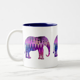 Caneca De Café Em Dois Tons Elefante de Digitas