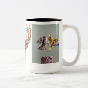 Caneca De Café Em Dois Tons "Elegância em cada Sip: A Experiência com Mug Horn