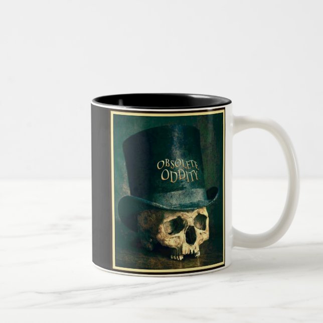 Caneca De Café Em Dois Tons Elegância em ruínas (Direita)