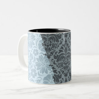 Caneca De Café Em Dois Tons Elementos Ornamentais de luxo