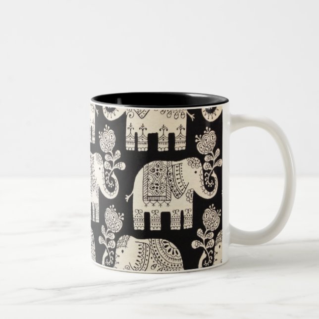 Caneca De Café Em Dois Tons Elephant Mug (Direita)